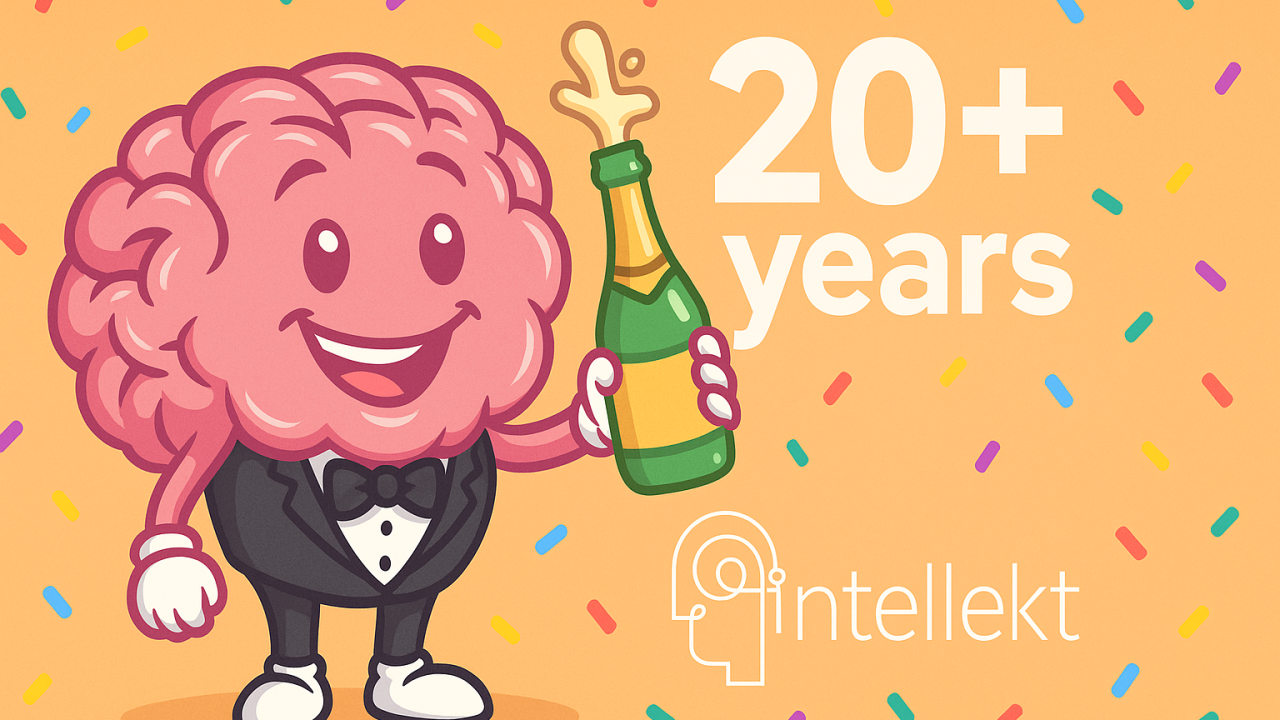 brainy celebrando 20 años de intellekt